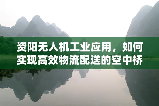 资阳无人机工业应用，如何实现高效物流配送的空中桥梁？