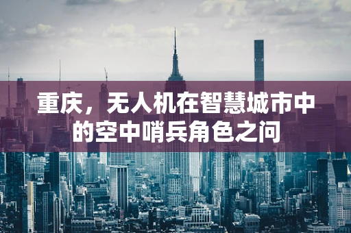 重庆，无人机在智慧城市中的空中哨兵角色之问