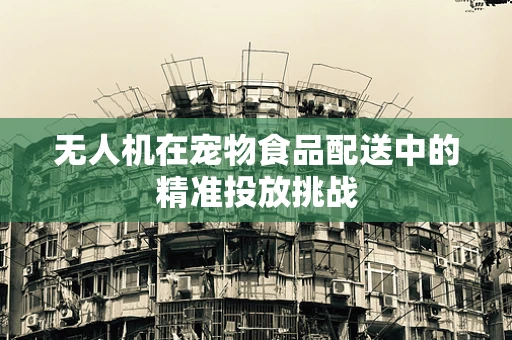 无人机在宠物食品配送中的精准投放挑战