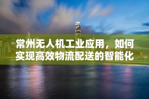常州无人机工业应用，如何实现高效物流配送的智能化转型？