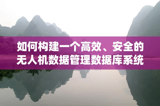 如何构建一个高效、安全的无人机数据管理数据库系统？