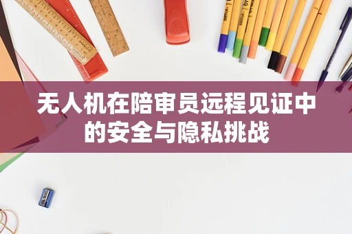 无人机在陪审员远程见证中的安全与隐私挑战