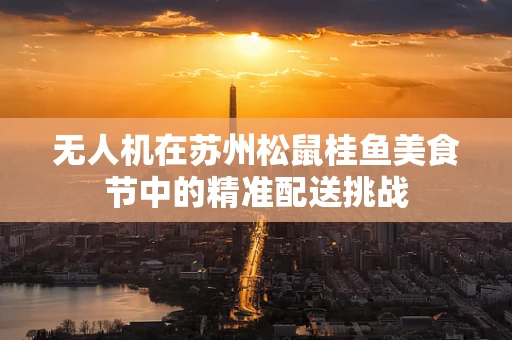 无人机在苏州松鼠桂鱼美食节中的精准配送挑战
