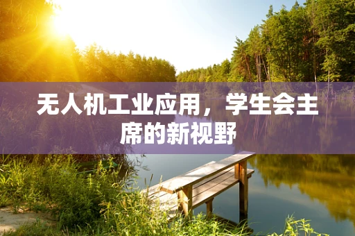 无人机工业应用，学生会主席的新视野