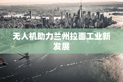 无人机助力兰州拉面工业新发展
