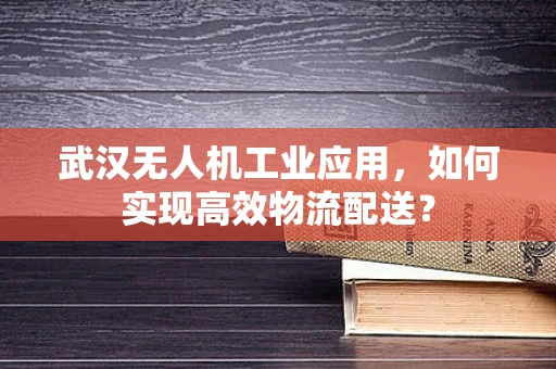 武汉无人机工业应用，如何实现高效物流配送？