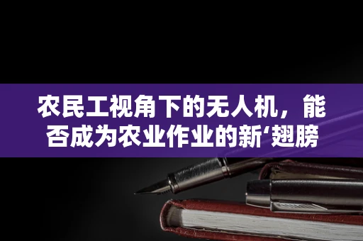 农民工视角下的无人机，能否成为农业作业的新‘翅膀’？