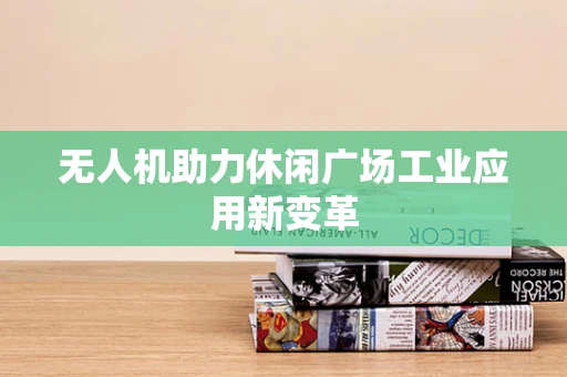 无人机助力休闲广场工业应用新变革