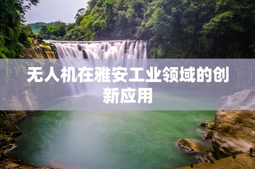 无人机在雅安工业领域的创新应用