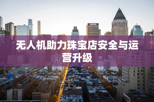 无人机助力珠宝店安全与运营升级