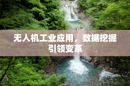 无人机工业应用，数据挖掘引领变革