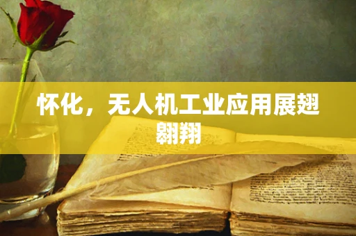 怀化，无人机工业应用展翅翱翔