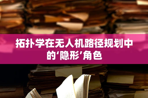 拓扑学在无人机路径规划中的‘隐形’角色