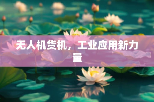 无人机货机，工业应用新力量