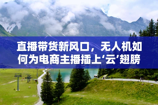 直播带货新风口，无人机如何为电商主播插上‘云’翅膀？