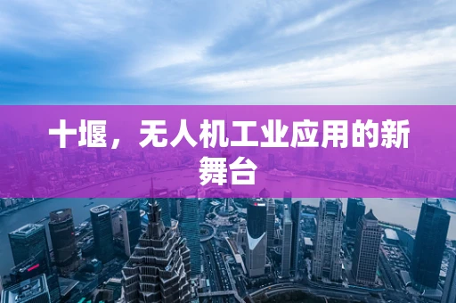 十堰，无人机工业应用的新舞台