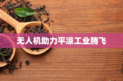 无人机助力平凉工业腾飞