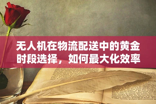 无人机在物流配送中的黄金时段选择，如何最大化效率与成本效益？