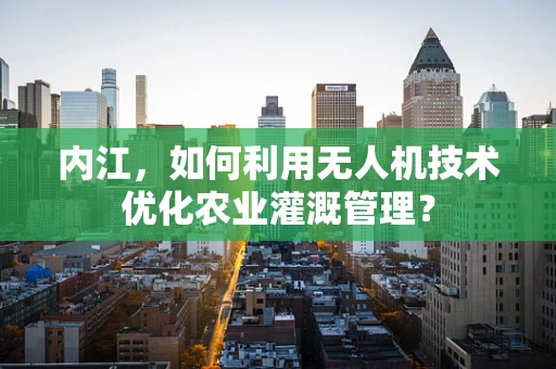 内江，如何利用无人机技术优化农业灌溉管理？