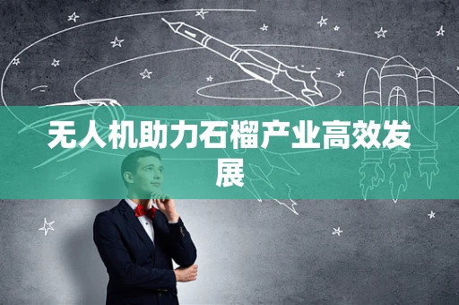 无人机助力石榴产业高效发展