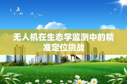 无人机在生态学监测中的精准定位挑战