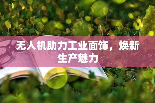 无人机助力工业面饰，焕新生产魅力