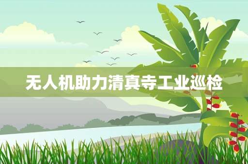 无人机助力清真寺工业巡检