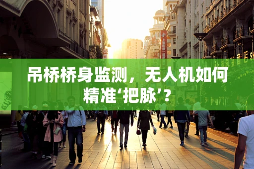 吊桥桥身监测，无人机如何精准‘把脉’？