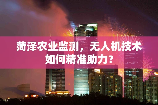 菏泽农业监测，无人机技术如何精准助力？