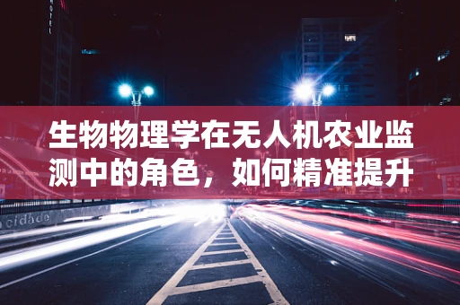 生物物理学在无人机农业监测中的角色，如何精准提升作物健康？