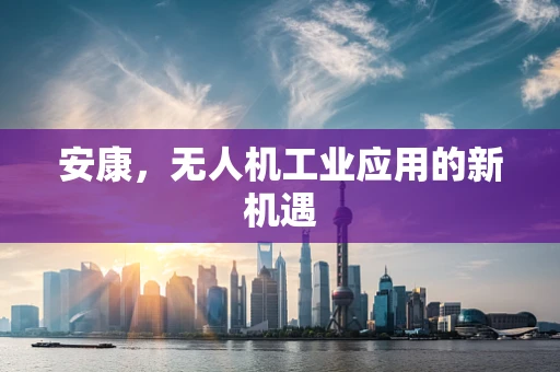 安康，无人机工业应用的新机遇