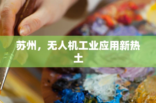 苏州，无人机工业应用新热土
