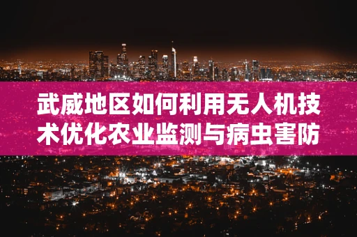 武威地区如何利用无人机技术优化农业监测与病虫害防控？