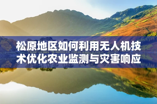 松原地区如何利用无人机技术优化农业监测与灾害响应？