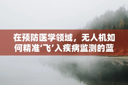 在预防医学领域，无人机如何精准‘飞’入疾病监测的蓝图？