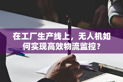 在工厂生产线上，无人机如何实现高效物流监控？