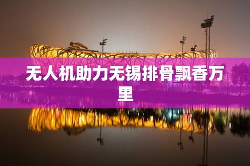无人机助力无锡排骨飘香万里