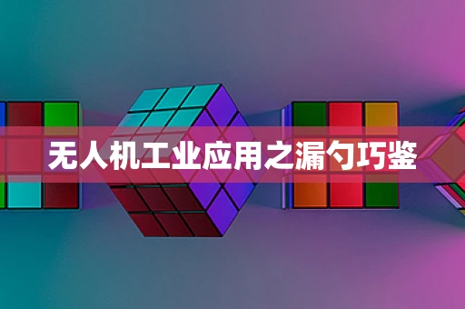 无人机工业应用之漏勺巧鉴