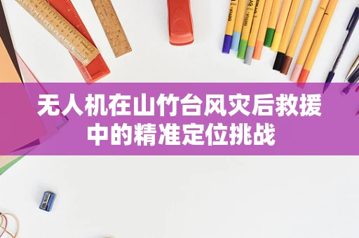 无人机在山竹台风灾后救援中的精准定位挑战