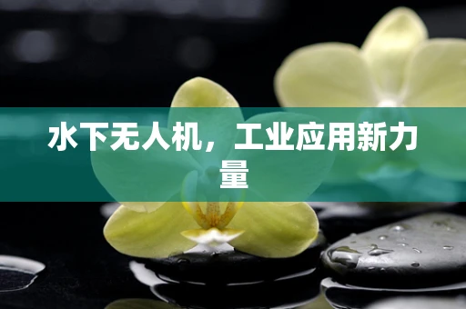 水下无人机，工业应用新力量