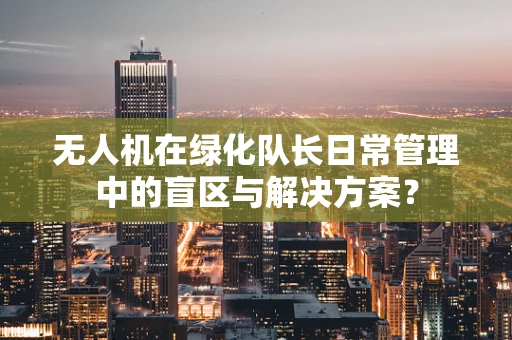 无人机在绿化队长日常管理中的盲区与解决方案？