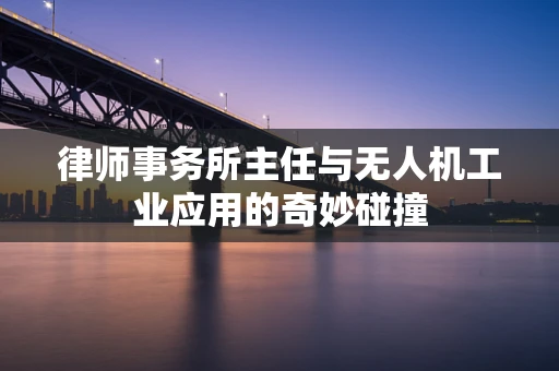 律师事务所主任与无人机工业应用的奇妙碰撞