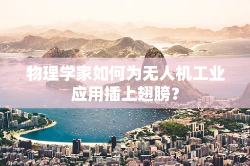 物理学家如何为无人机工业应用插上翅膀？