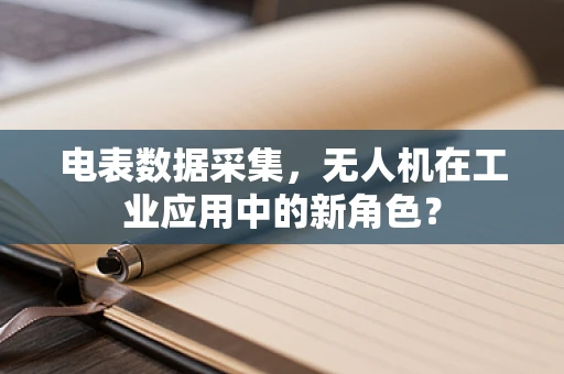 电表数据采集，无人机在工业应用中的新角色？