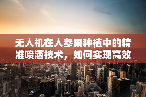 无人机在人参果种植中的精准喷洒技术，如何实现高效与环保的平衡？