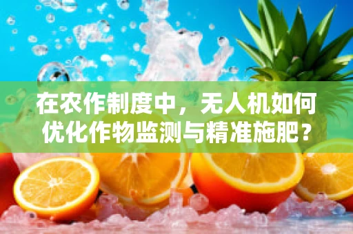 在农作制度中，无人机如何优化作物监测与精准施肥？