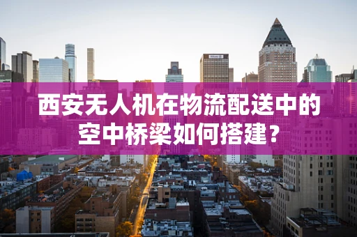 西安无人机在物流配送中的空中桥梁如何搭建？