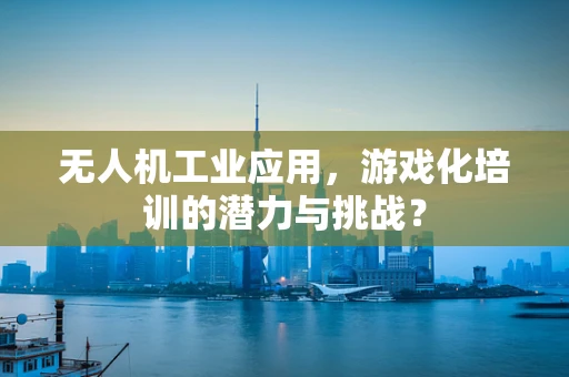 无人机工业应用，游戏化培训的潜力与挑战？