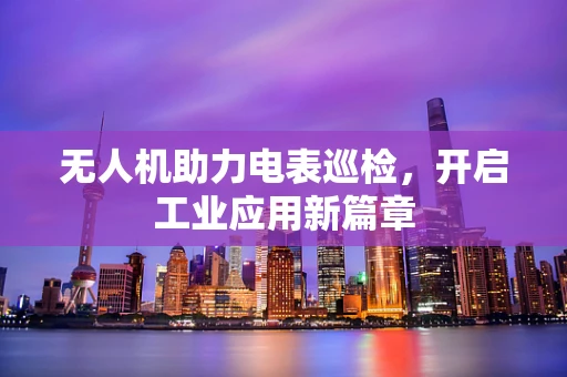无人机助力电表巡检，开启工业应用新篇章