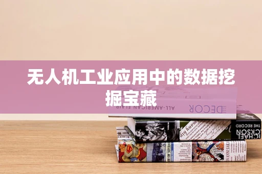 无人机工业应用中的数据挖掘宝藏